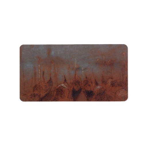 Nocturne, San Giorgio by Whistler Personalized Address Label