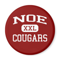 Noe - Cougars - Middle - Louisville Kentucky magnets