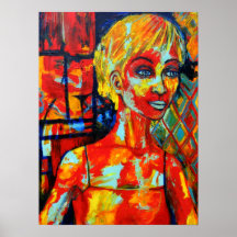 Noe Hinojosa: Original Acrylic Painting Posters