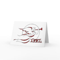 Noel Angel Greeting Card by turtle53322 Noel Angel Greeting Card