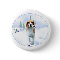 Noel Beagle Button