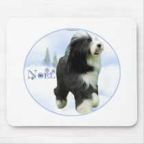 Noel Bearded Collie mousepads
