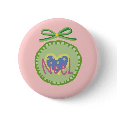 Noel Pinback Buttons by jsoh