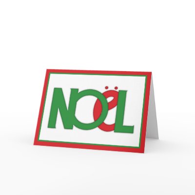 NOEL Card by floatinglemons