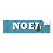 Noel Christmas bumper stickers