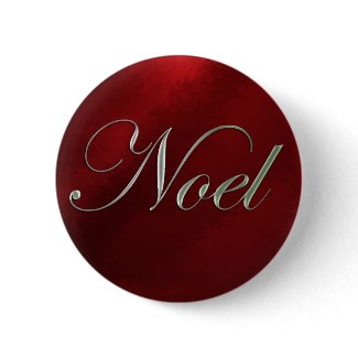Noel Christmas button button