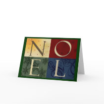 NOEL Christmas Card
