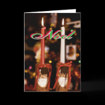 Noel christmas card cards
