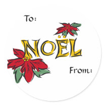 Noel Christmas Label stickers by lynnhsmomof2 Noel Christmas Label stickers