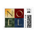 NOEL Christmas Square Small Stamp