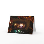 Noel-Cozy Fire Greeting Card