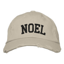 Noel Embroidered Hat embroidered hats