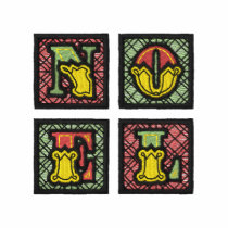 Noel embroidered shirts