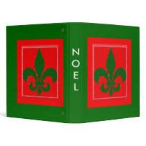 Noel Fleur de Lis Holiday Memories Binder