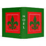 Noel Fleur de Lis Holiday Memories Binder