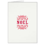 NOEL Holiday Card cards