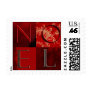 NOEL in red squares
