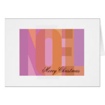 Noel note card