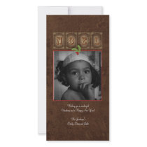 "Noel" Photo Card Template