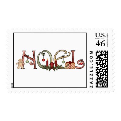 Noel Postage Stamps by Maria_c08
