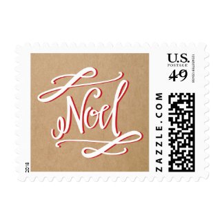 Noel Rustic Vintage Holiday Stamp