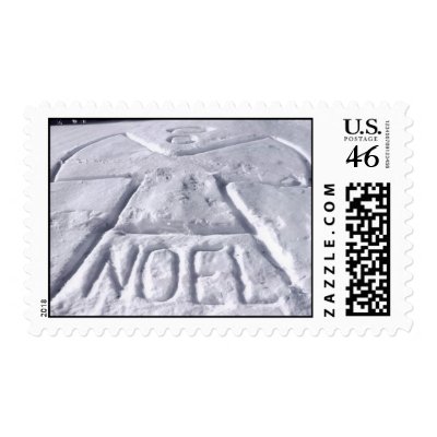 Noel Snow Angel Postage