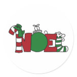 Noel stickers