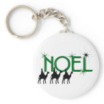 Noel three wise men go to Bethlehem gifts keychains