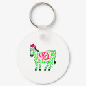 Noel Zebra keychains by TorrDenaIndians Noel Zebra keychains