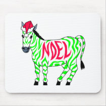 Noel Zebra mousepads