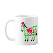 Noel Zebra mug