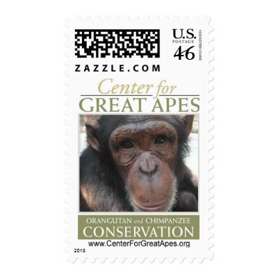 Noelle Stamp by CenterforGreatApes