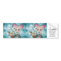 Noelle's Winter Magic Vinyl Sticker Bumper Sticker