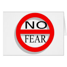 NoFear Greeting Card