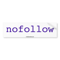 nofollow bumper sticker bumper stickers by sitecreations nofollow bumper sticker bumper stickers