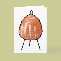 Noguchi Lamp Greeting Card