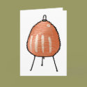 Noguchi Lamp Greeting Card by billrussell99 Noguchi Lamp Greeting Card
