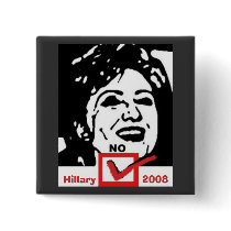 nohillary copy, Hillary, 2008 buttons by jenniekurono nohillary copy, Hillary, 2008 buttons
