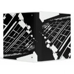 Noir Blanc Library Vinyl Binder