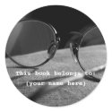 Noir glasses stickers by Boogybunny Noir glasses stickers