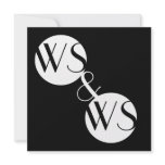Noir Style Invitation