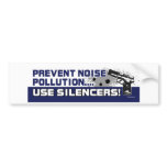 Noise-Pollution bumper stickers
