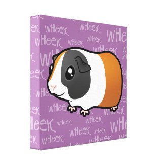 Noisy Guinea Pig Cute Guinea Pig Painting