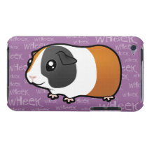 Noisy Guinea Pig (smooth hair) Barely There iPod Cover
