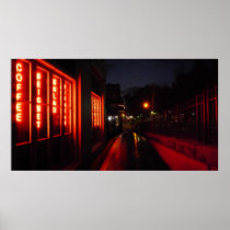 NOLA: Decatur Street Panoramic Print