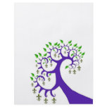 NOLA FLEUR DE LIS TREE PERSONALIZED FLYER
