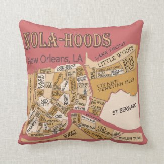 Nola-Hoods, New Orleans Neighborhood Maps,