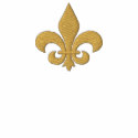 NOLA Nation Fleur De Lis bestickte hemden