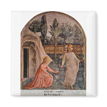 Noli Me Tangere By Fra Angelico Magnet
