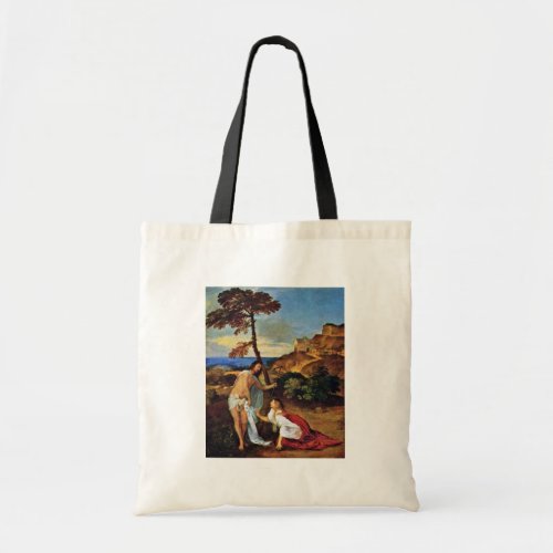 Noli Me Tangere By Tiziano Vecellio (Best Quality) Tote Bag